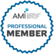 Australian Marketing Institute professional member badge